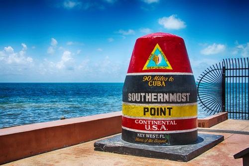 Naar het zuidelijkste punt: Key West